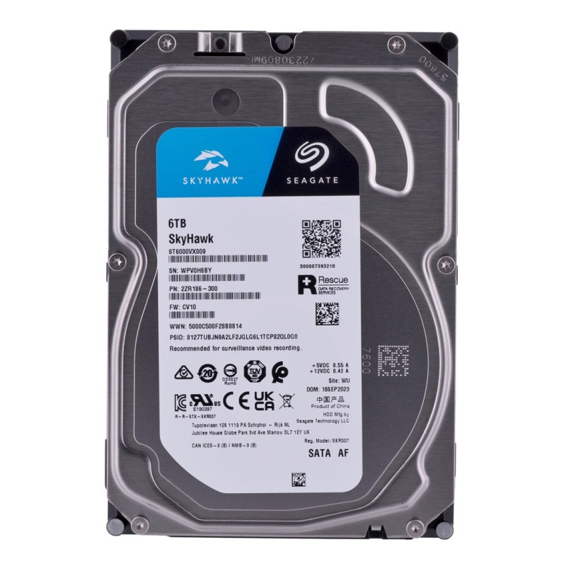 Seagate SkyHawk internal hard drive 6 TB 256 MB 3.5 Seagate SkyHawk internal hard drive 6 TB 256 MB 3.5