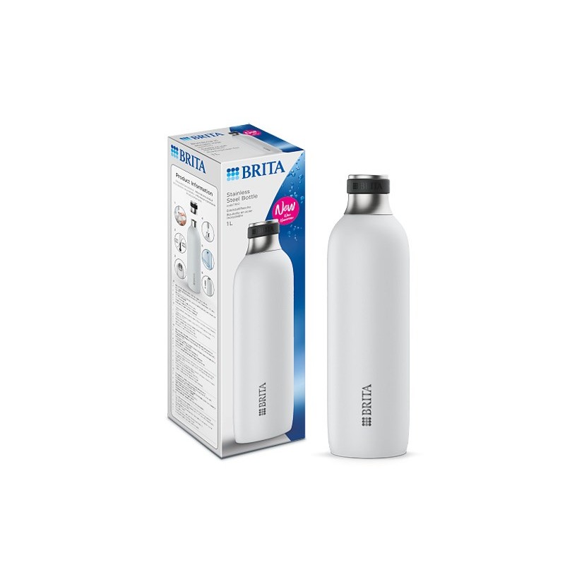 Brita sodaTRIO bottle (1 l; white) Brita sodaTRIO bottle (1 l; white)