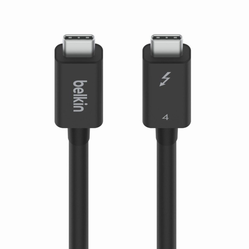 Belkin INZ002bt2MBK 2 m 40 Gbit/s Black Belkin INZ002bt2MBK 2 m 40 Gbit/s Black