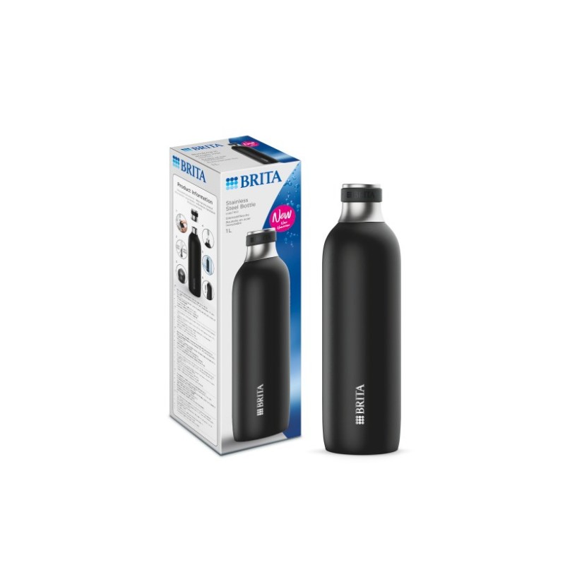 Brita sodaTRIO bottle (1 l; black) Brita sodaTRIO bottle (1 l; black)