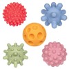 Sensory balls without holes TULLO pastel, 5 pcs Sensory balls without holes TULLO pastel, 5 pcs