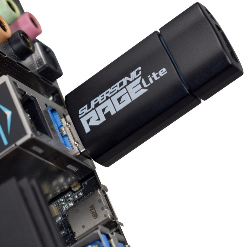 Patriot Memory Supersonic Rage Lite USB flash drive 32 GB USB Type-A 3.2 Gen 1 (3.1 Gen 1) Black, Blue Patriot Memory Supersonic Rage Lite USB flash drive 32 GB USB Type-A 3.2 Gen 1 (3.1 Gen 1) Black, Blue