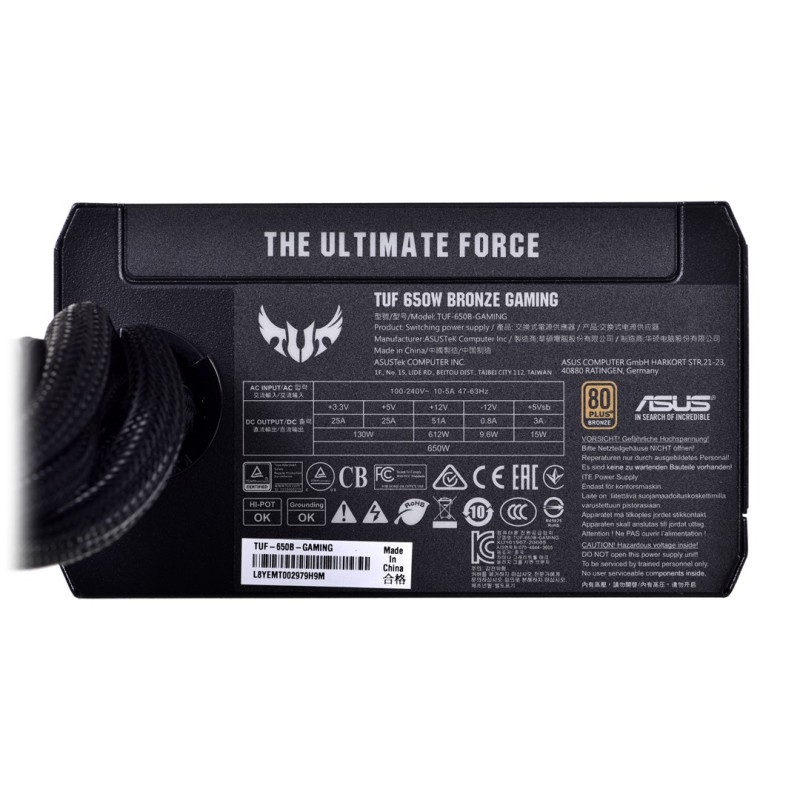 DeepCool PF600 power supply unit 600 W 20+4 pin ATX ATX Black DeepCool PF600 power supply unit 600 W 20+4 pin ATX ATX Black