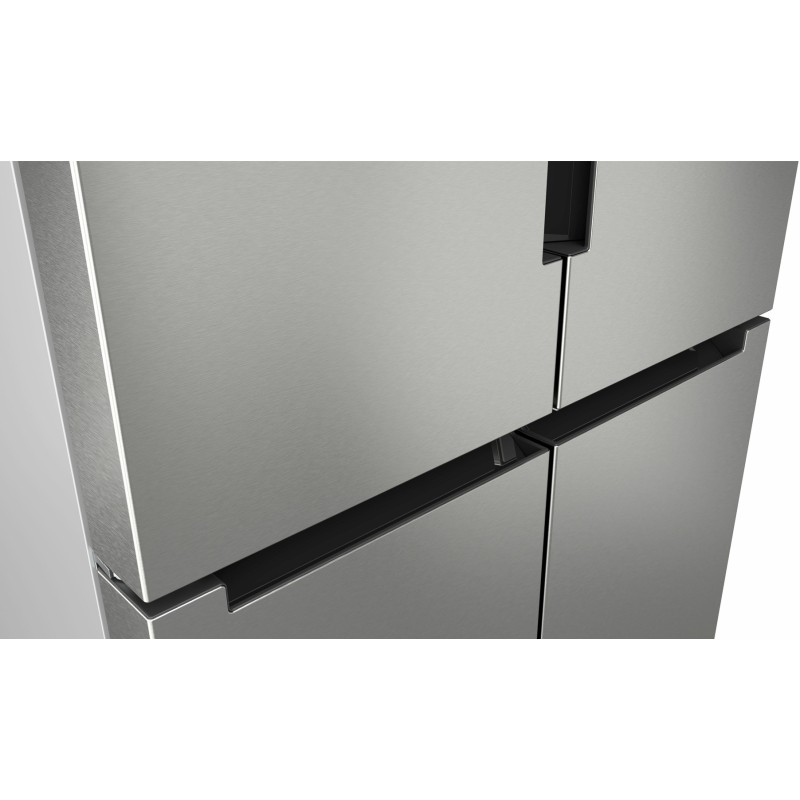 Bosch Serie 4 KFN96VPEA side-by-side refrigerator Freestanding 605 L E Stainless steel Bosch Serie 4 KFN96VPEA side-by-side refrigerator Freestanding 605 L E Stainless steel
