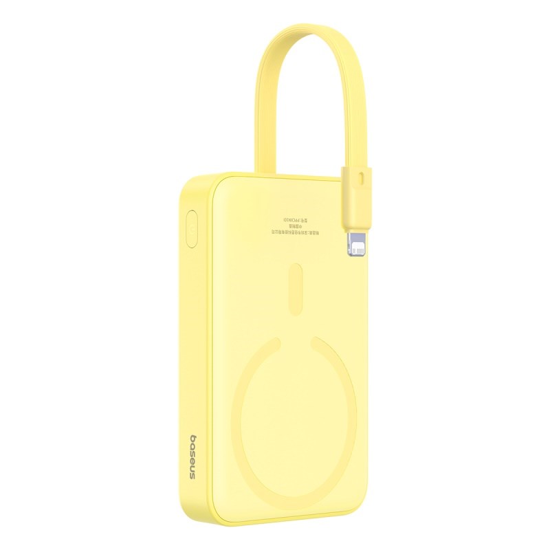 Baseus P10022109Y23-00 Lithium polymer (LiPo) power bank 10000 mAh Wireless charging Yellow Baseus P10022109Y23-00 Lithium polymer (LiPo) power bank 10000 mAh Wireless charging Yellow