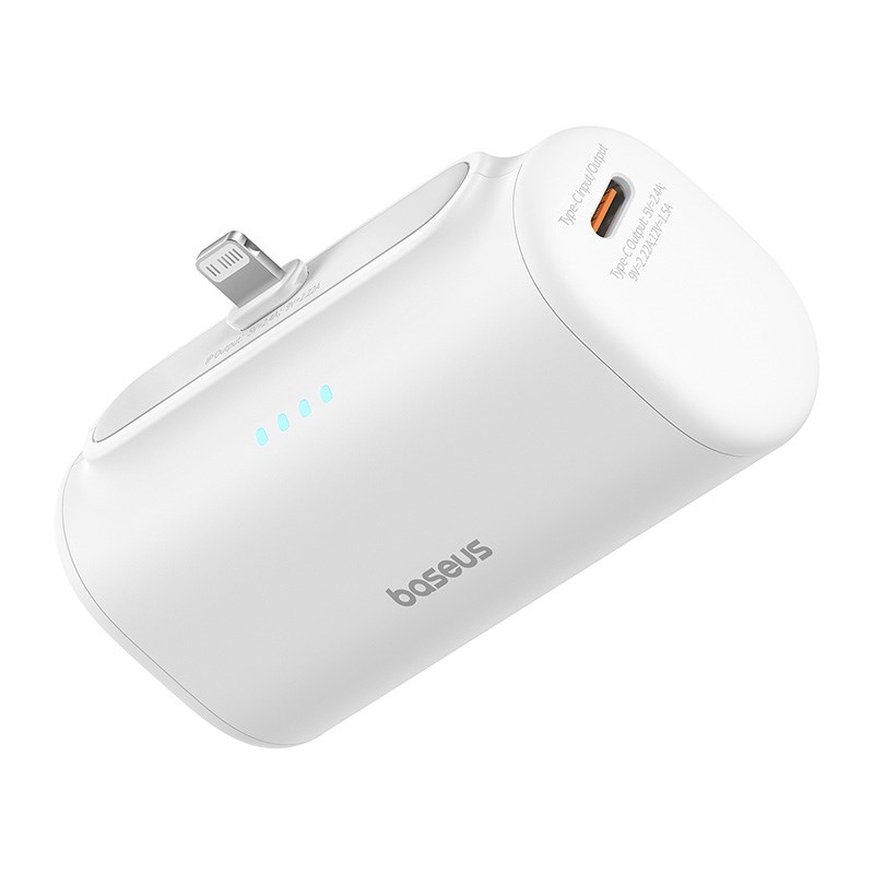 Baseus P10068307213-00 Lithium-ion power bank 5000 mAh White Baseus P10068307213-00 Lithium-ion power bank 5000 mAh White