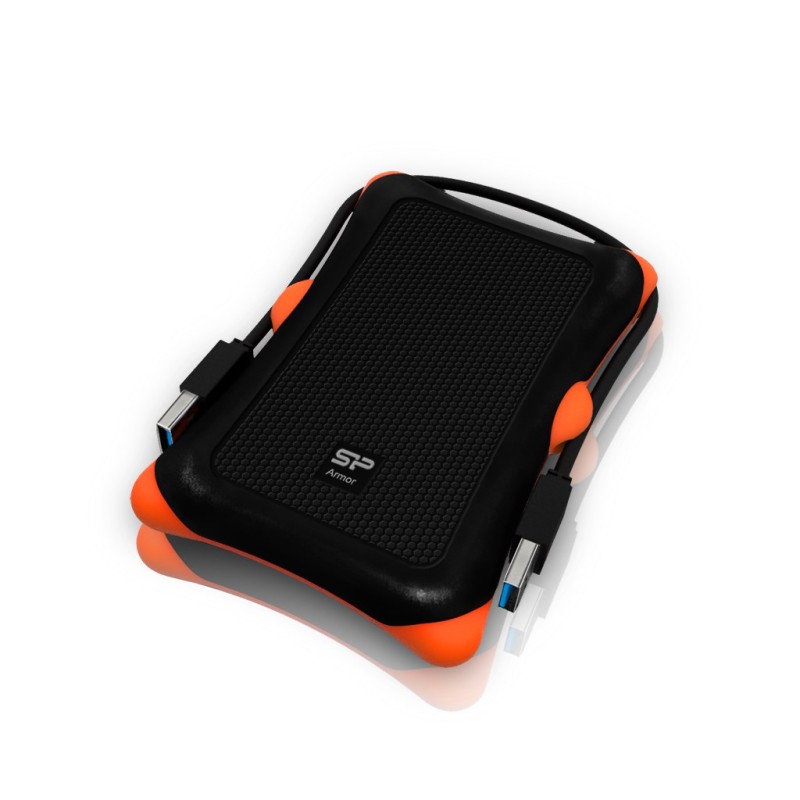 Silicon Power Armor A30 HDD/SSD enclosure Black, Orange Silicon Power Armor A30 HDD/SSD enclosure Black, Orange