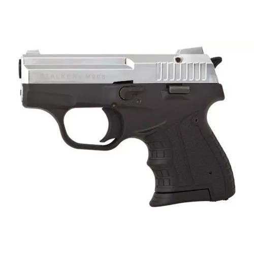 STALKER M906 BAS alarm signal pistol, calibre .22 Long Blank (6 mm), chrome flash