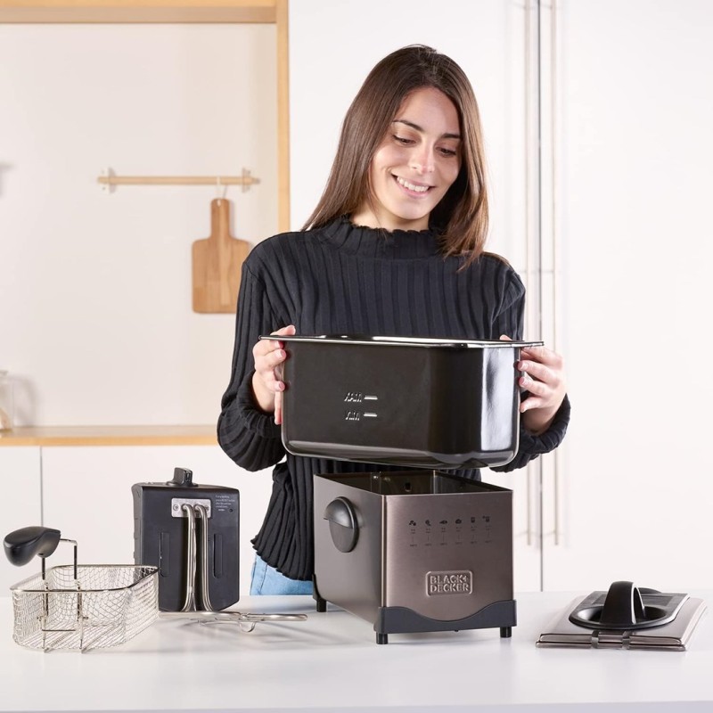 Black+Decker deep fat fryer BXDF2100E Black+Decker deep fat fryer BXDF2100E