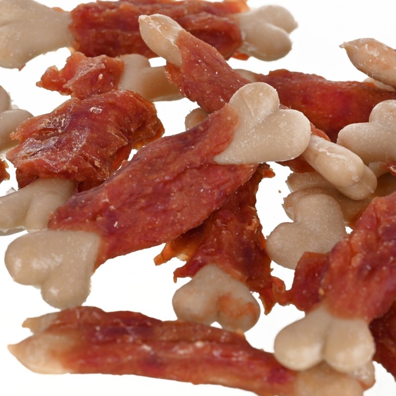 PETITTO Calcium and duck meat cubes - dog treat - 500 g PETITTO Calcium and duck meat cubes - dog treat - 500 g