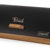Maestro MR-1775-BLACK bread box Other Black, Wood Bamboo, Metal