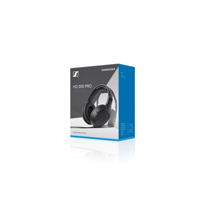 Sennheiser HD 200 PRO - professional headphones, closed Sennheiser HD 200 PRO - professional headphones, closed