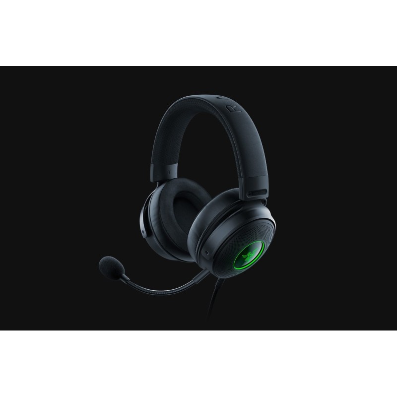 Razer Kraken V3 HyperSense Headset Wired Head-band Gaming USB Type-A Black Razer Kraken V3 HyperSense Headset Wired Head-band Gaming USB Type-A Black