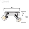 Activejet AJE-BLANKA 2P ceiling lamp