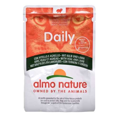 Almo Nature Daily Veal and lamb 70 g Almo Nature Daily Veal and lamb 70 g