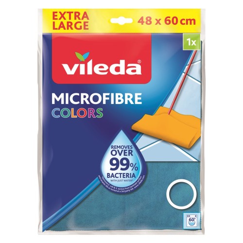 Floor Cloth Vileda Microfibre Colors 1 pc(s) Floor Cloth Vileda Microfibre Colors 1 pc(s)