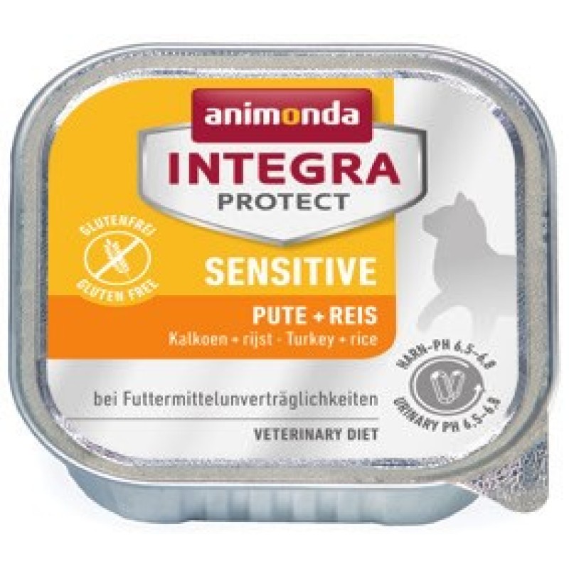 ANIMONDA Integra Protect Sensitive Turkey with rice - wet cat food - 100g