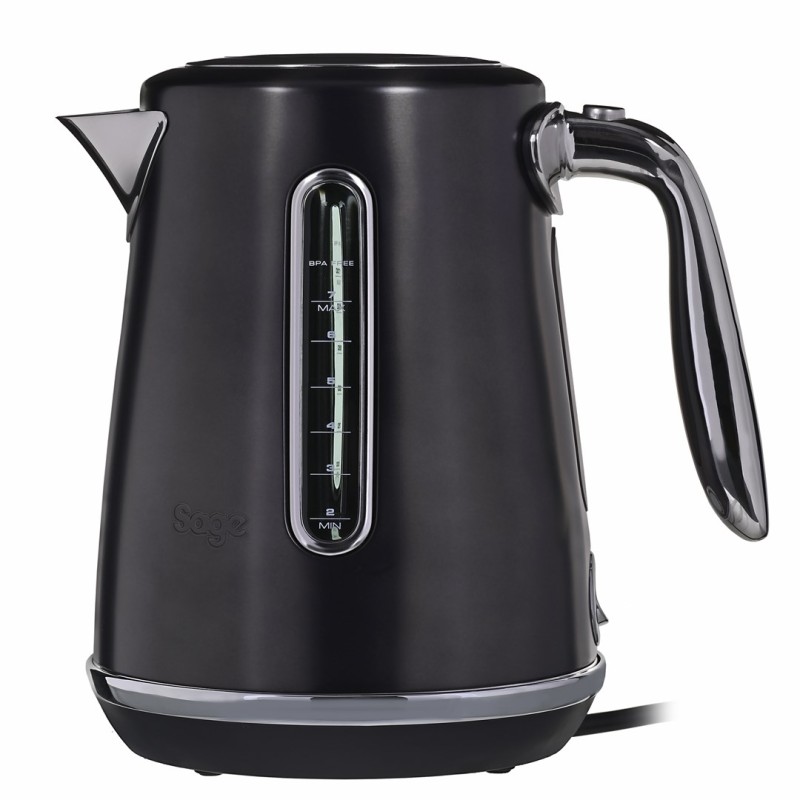 Sage the Soft Top Luxe electric kettle 1.7 L 2400 W Black, Stainless steel Sage the Soft Top Luxe electric kettle 1.7 L 2400 W Black, Stainless steel