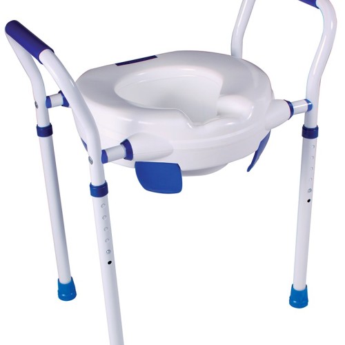 CLIPPER VI toilet seat with handrails CLIPPER VI toilet seat with handrails