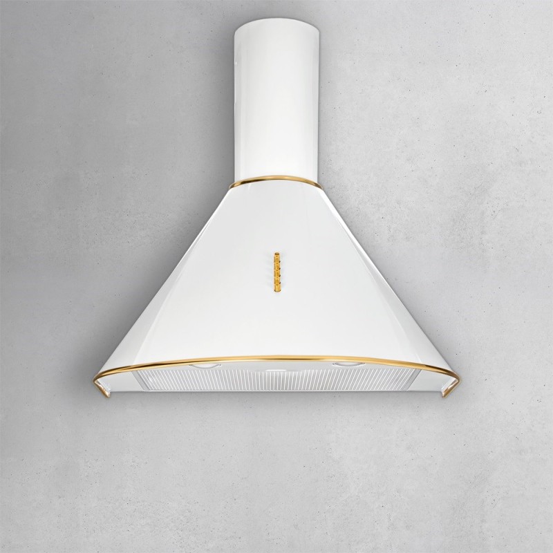 Chimney Hood Akpo WK-4 Dandys GOLD 50 cm 450 m3/h, White Chimney Hood Akpo WK-4 Dandys GOLD 50 cm 450 m3/h, White