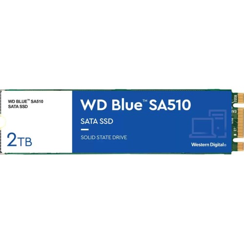Western Digital Blue SA510 M.2 2 TB Serial ATA III Western Digital Blue SA510 M.2 2 TB Serial ATA III