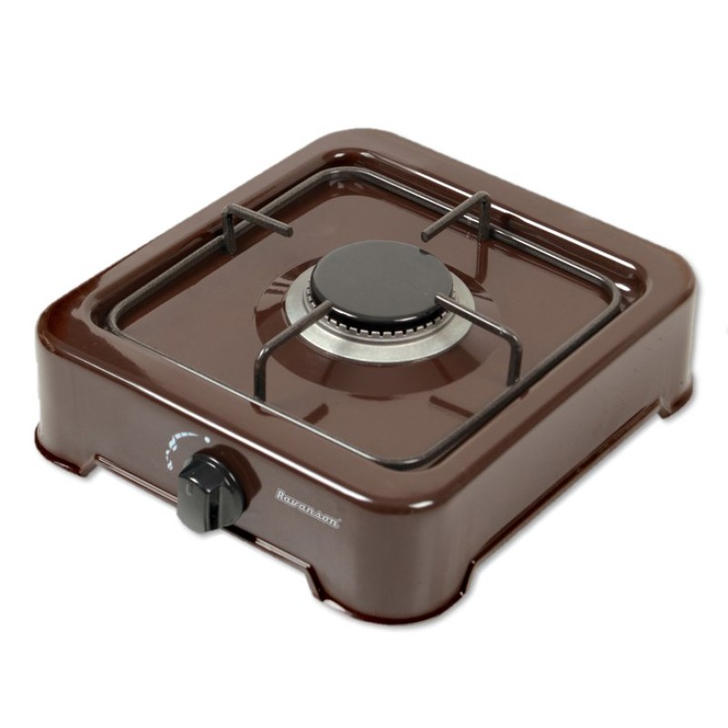 Gas cooker 1 zone Ravanson K-01BR (Brown) Gas cooker 1 zone Ravanson K-01BR (Brown)