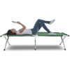PROMIS Camping, tourist and camping bed, foldable, navy blue PROMIS Camping, tourist and camping bed, foldable, navy blue