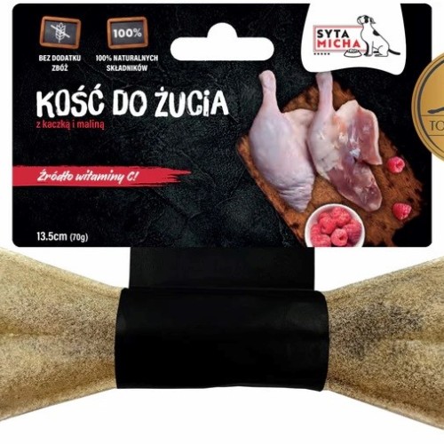 SYTA MICHA Duck with raspberries - a treat for dogs - 13.5 cm