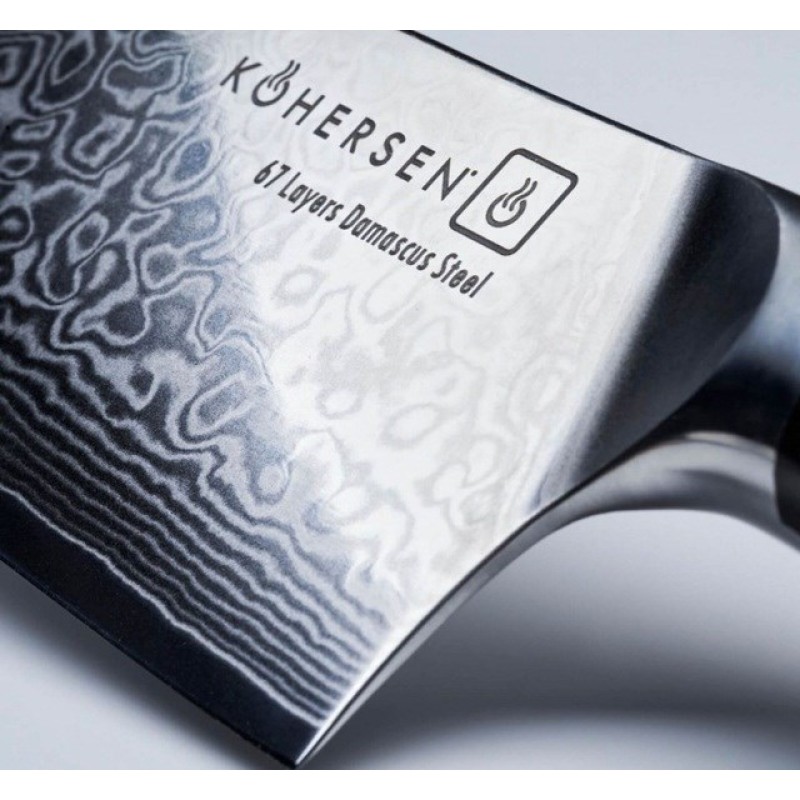 Tasak Cleaver Kohersen Elegance Ebony Wood 16,5cm Tasak Cleaver Kohersen Elegance Ebony Wood 16,5cm