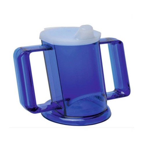 Mug for a disabled person Blue Mug for a disabled person Blue