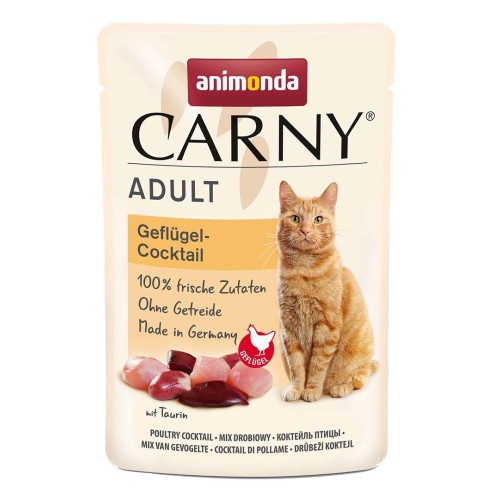 ANIMONDA Carny Adult Poultry cocktail - wet cat food - 85g ANIMONDA Carny Adult Poultry cocktail - wet cat food - 85g