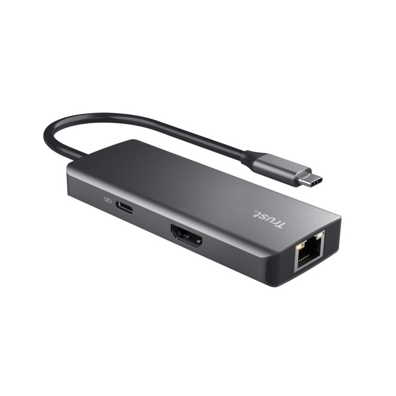 Trust Dalyx USB Type-C 1000 Mbit/s Silver Trust Dalyx USB Type-C 1000 Mbit/s Silver