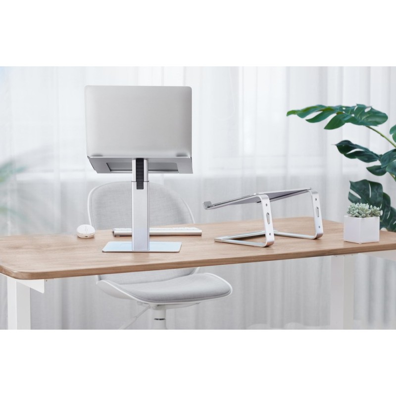 Gembird NBS-D1-02 laptop stand Silver 39.6 cm (15.6 Gembird NBS-D1-02 laptop stand Silver 39.6 cm (15.6