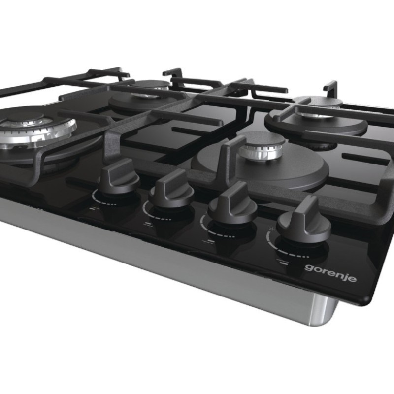 Gorenje GTW641EB hob Black Built-in 60 cm Gas 4 zone(s) Gorenje GTW641EB hob Black Built-in 60 cm Gas 4 zone(s)