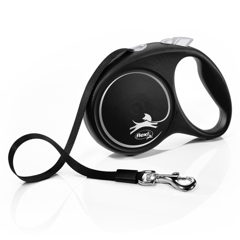 Flexi Black Design M 5 m Dog Retractable lead Flexi Black Design M 5 m Dog Retractable lead
