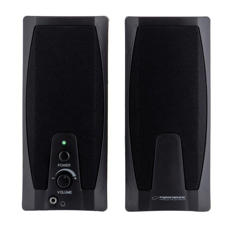 Esperanza EP110 loudspeaker 2-way 6 W Black Wired Esperanza EP110 loudspeaker 2-way 6 W Black Wired