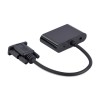 Gembird A-VGA-HDMI-02 video cable adapter 0.15 m HDMI + VGA (D-Sub) VGA (D-Sub) Black Gembird A-VGA-HDMI-02 video cable adapter 0.15 m HDMI + VGA (D-Sub) VGA (D-Sub) Black