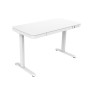 Tuckano Electric height adjustable desk ET119W-C BI white