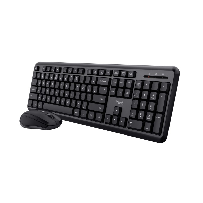 Trust TKM-350 keyboard Mouse included Universal RF Wireless Black Trust TKM-350 keyboard Mouse included Universal RF Wireless Black