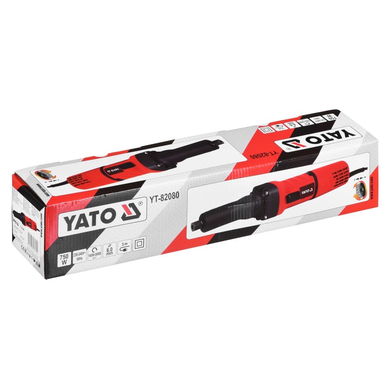Yato YT-82080 angle grinder 30000 RPM 750 W 1.8 kg Yato YT-82080 angle grinder 30000 RPM 750 W 1.8 kg