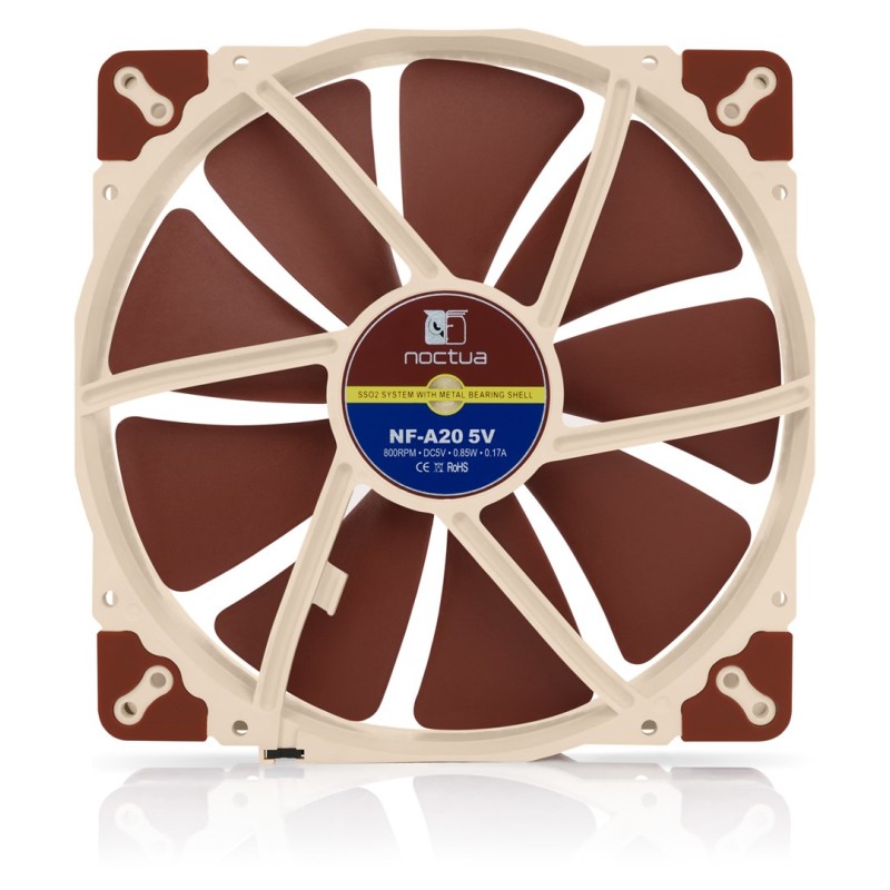Noctua NF-A20 Computer case Fan 20 cm Beige, Brown Noctua NF-A20 Computer case Fan 20 cm Beige, Brown