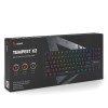 Savio Tempest x2 RGB mechanical keyboard, Outemu RED