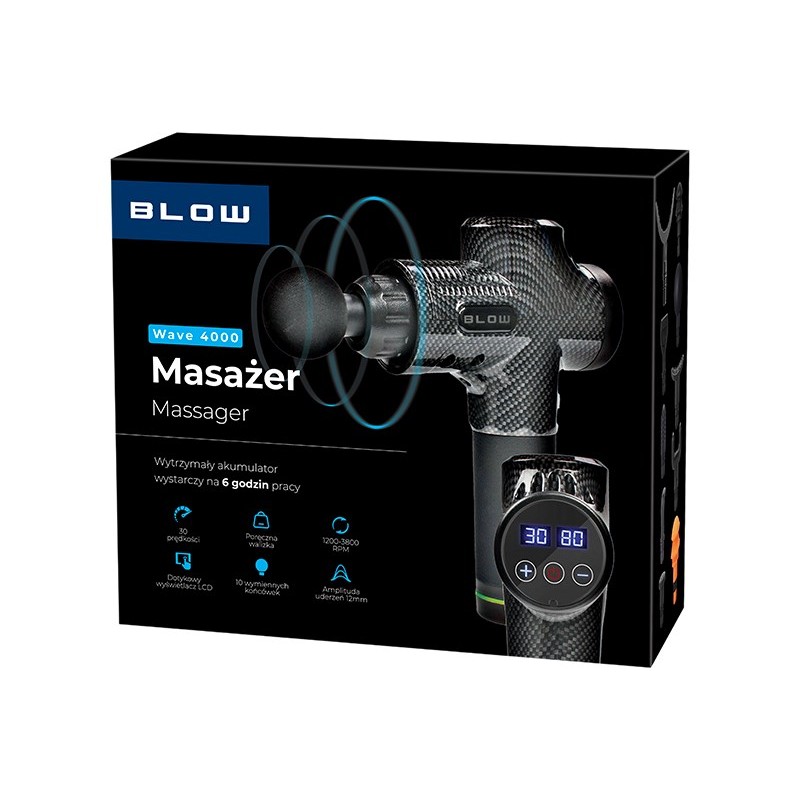 BLOW Wave 4000 massage gun BLOW Wave 4000 massage gun