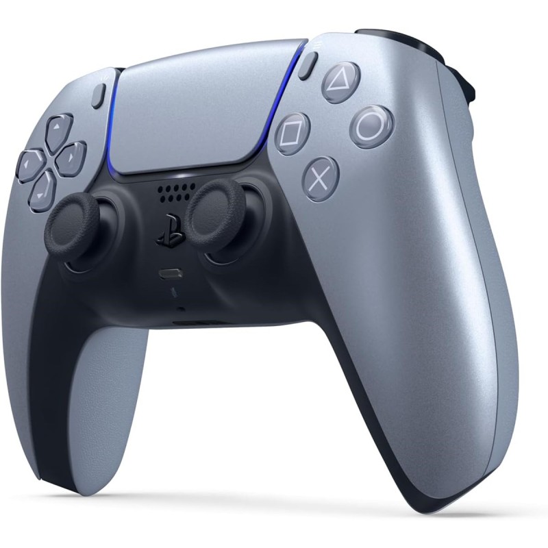 Wireless controller Sony PlayStation 5 DualSense gamepad Sterling Silver Wireless controller Sony PlayStation 5 DualSense gamepad Sterling Silver