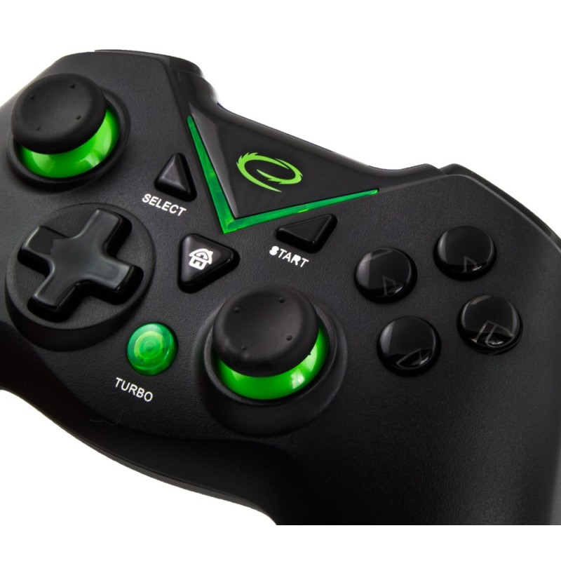 Esperanza EGG112K Game Controller Gamepad PS3, XBOX ONE, PC USB 2.0 Black Esperanza EGG112K Game Controller Gamepad PS3, XBOX ONE, PC USB 2.0 Black