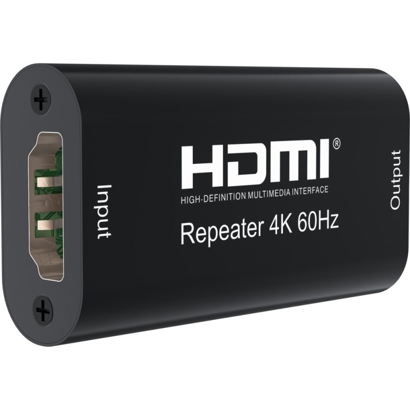 Techly HDMI 2.0 4K UHD 3D Repeater Up to 40m Techly HDMI 2.0 4K UHD 3D Repeater Up to 40m