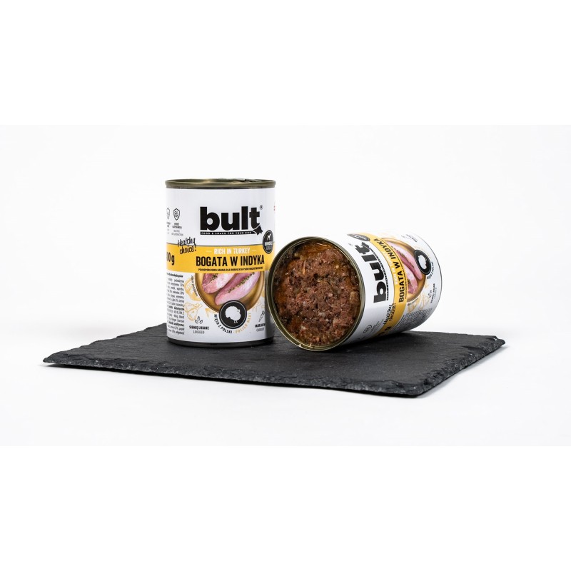 BULT Rich in turkey - Wet dog food - 800 g