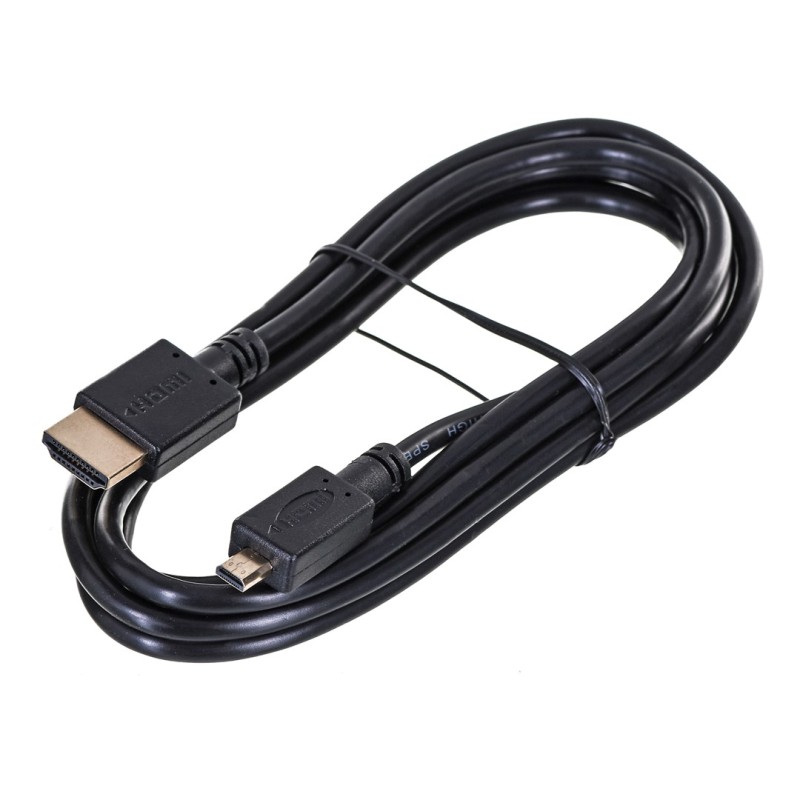 Gembird 1.8m HDMI-M/micro HDMI-M HDMI cable HDMI Type A (Standard) HDMI Type D (Micro) Black Gembird 1.8m HDMI-M/micro HDMI-M HDMI cable HDMI Type A (Standard) HDMI Type D (Micro) Black
