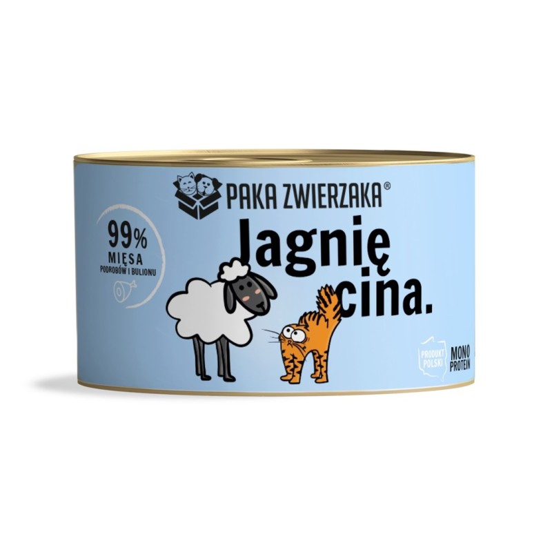 PAKA ZWIERZAKA Lamb - wet cat food - 200g