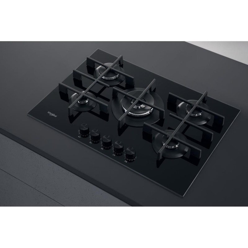 Whirlpool Gas Cooktop - AKWL 728/NB 5 burners Whirlpool Gas Cooktop - AKWL 728/NB 5 burners